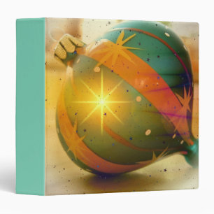 A Big Shiny Christmas Ornament 3 Ring Binder