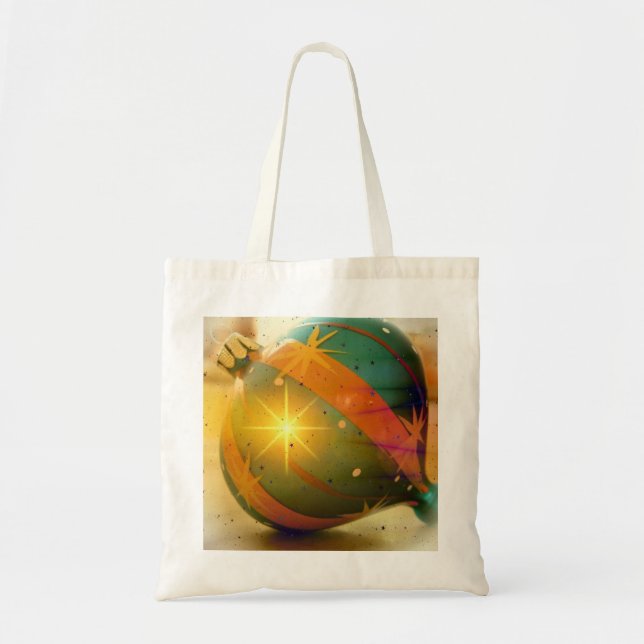 A Big Shiny Christmas Ornament Tote Bag (Front)