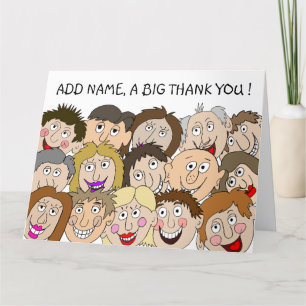 A Big Thank You Card
