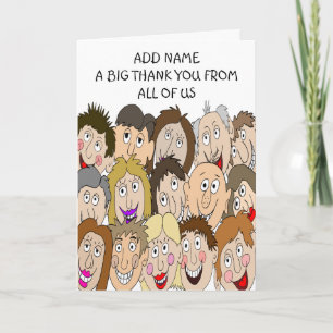 A Big Thank You From All Of Us