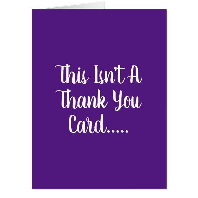 A Big Thank You Thankful Hug Giant Card (Front)