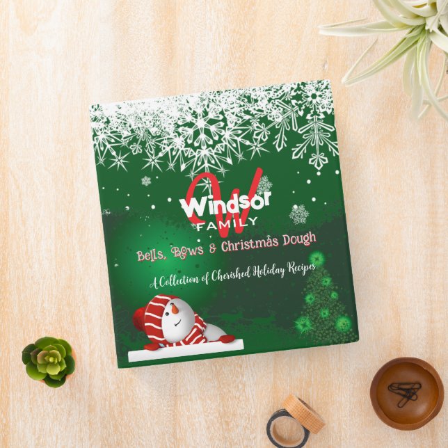 A BINDER FOR A FAMILY CHRISTMAS HOLIDAY COLLECTION (In Situ)