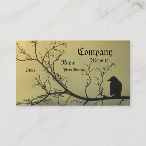 A Bird Business Card