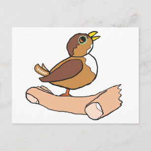 A Bird In The Hand Postcard