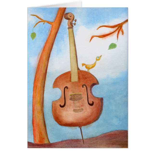 A Bird On a Cello Cards (Front)