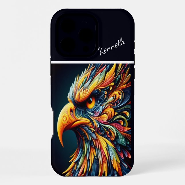A Bird's Eye View Iphone Case (Back)