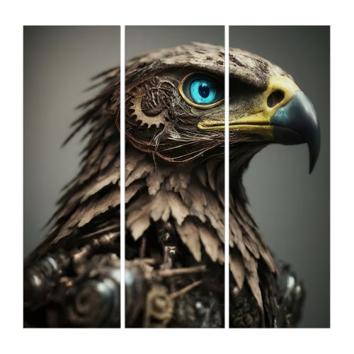 A Birds Eye View The World Through a Raptors Triptych