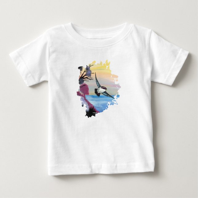 A Birds View Baby T-Shirt (Front)