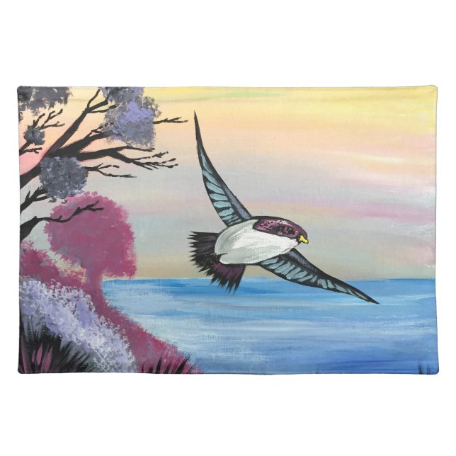 A Birds View Cloth Placemat (Front)