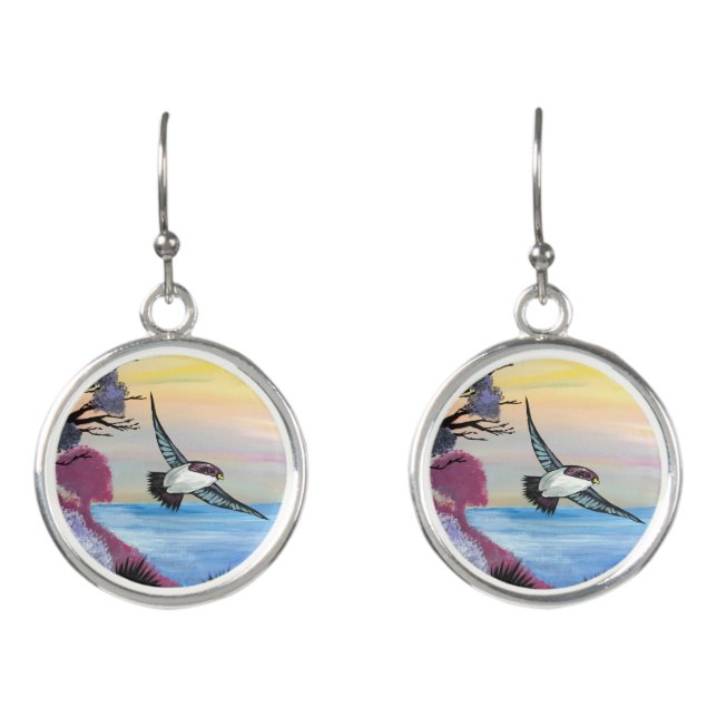 A Birds View Earrings (Front)