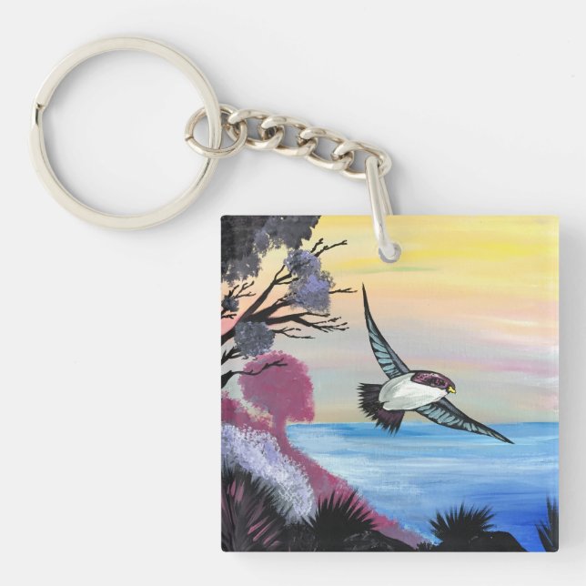 A Birds View Keychain (Front)