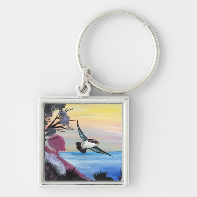 A Birds View Keychain (Front)