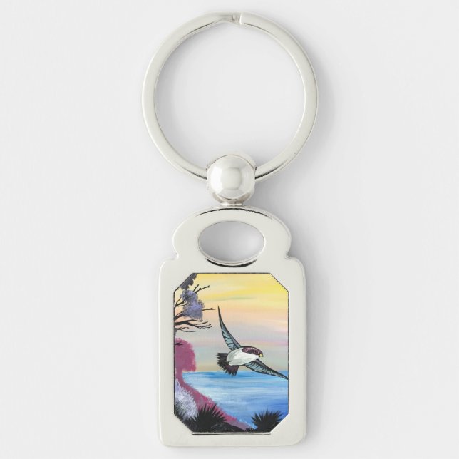 A Birds View Keychain (Front)