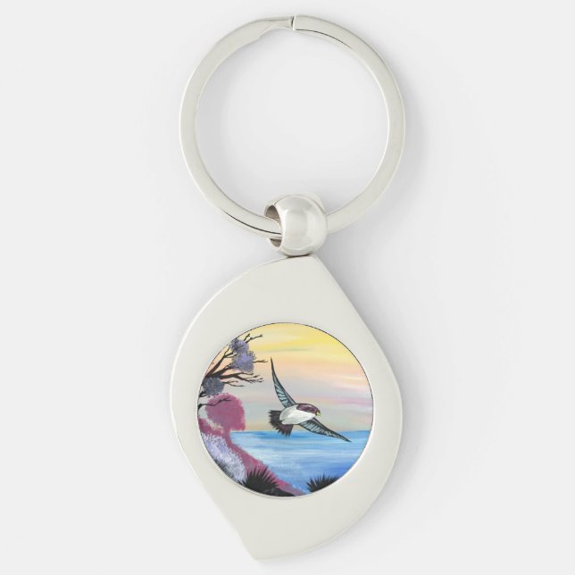 A Birds View Keychain (Front)