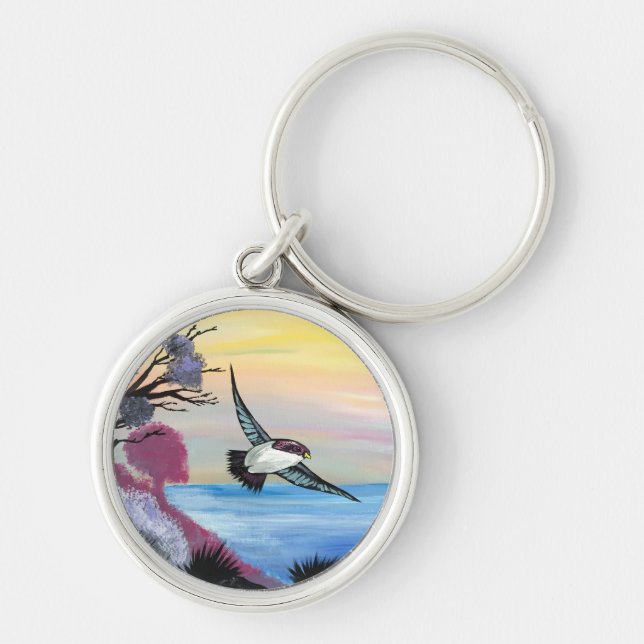 A Birds View Keychain (Front)