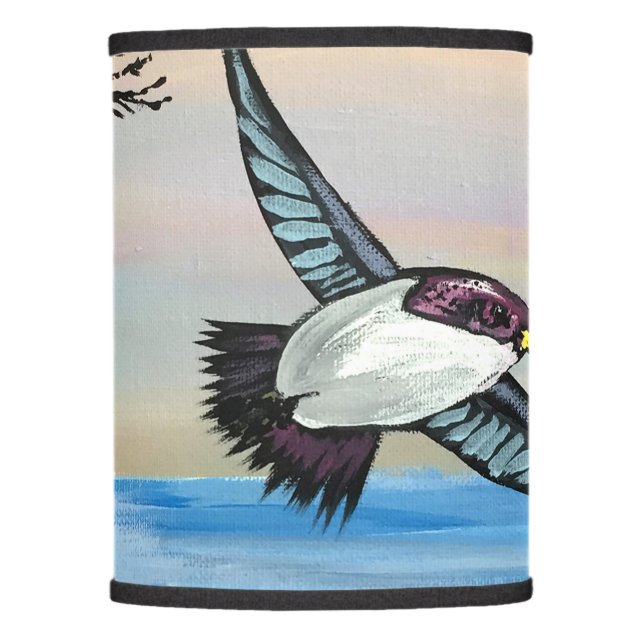 A Birds View Lamp Shade (Front)