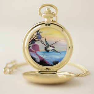 A Birds View Pocket Watch