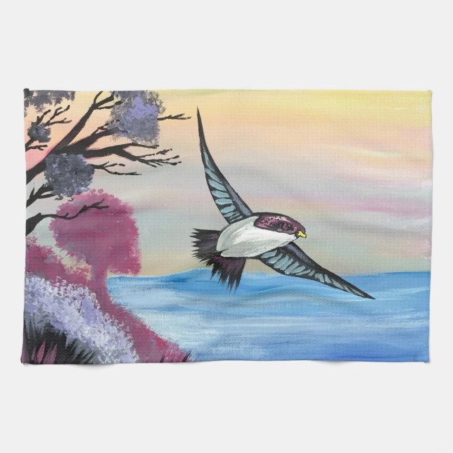A Birds View Towel (Horizontal)