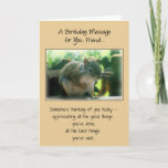 A Birthday Message For You Card at Zazzle