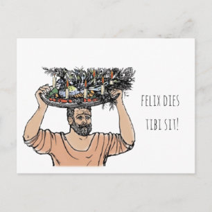 A Birthday Peacock from Grumio Postcard