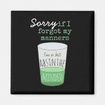 A Bit Absinthe Minded Funny Drinking Humor Magnet