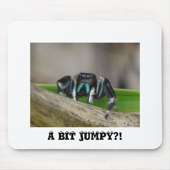 A Bit Jumpy?! Mouse Pad (Front)