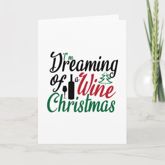 A BIT OF "HUMOR" AT ADULT CHRISTMAS  HOLIDAY CARD (Front)