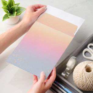 A bit of Sparkle graduated pastel Envelope Mailers