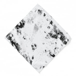 a black and white photo of a black and white photo bandana