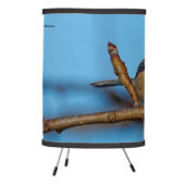 A Black-Capped Chickadee on the Pear Tree Tripod Lamp (Left)