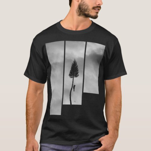 A black mile to the surface T_Shirt