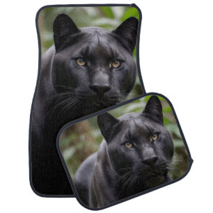 A Black Panther -Custom Car Mats Full Set of 4
