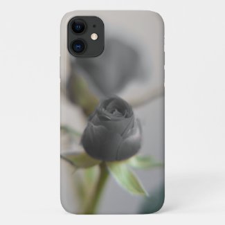 A black rose for your sweetheart iPhone 11 case