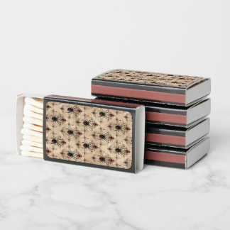 A Black Widow Series Design #15 Matchboxes