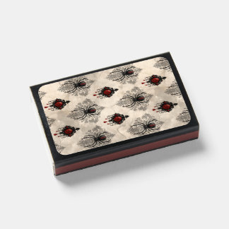 A Black Widow Series Design #7 Matchboxes