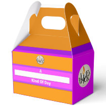 A "Blank" Kind Of Day Print with Joe's Wick Logo Favor Boxes