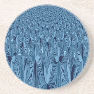 A blend of Blue Drink Coaster