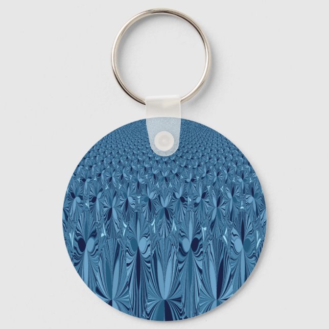 A blend of Blue Keychain (Front)