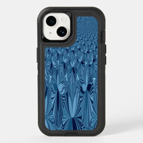 A blend of Iridescent  Blue  OtterBox iPhone 14 Case