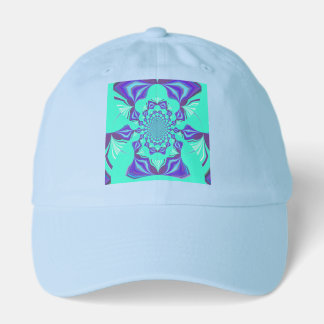 A Blend of Kaleidoscope and Mandala Art! Hat