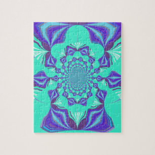 A Blend of Kaleidoscope and Mandala Art! Jigsaw Puzzle