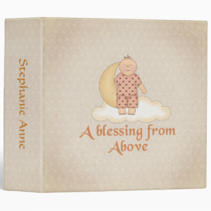 A Blessing From Above (Girl) 3 Ring Binder