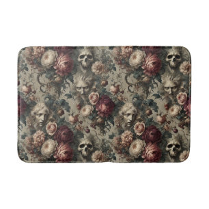 A Bloom to Hold on To – Gothic Victorian Bath Mat