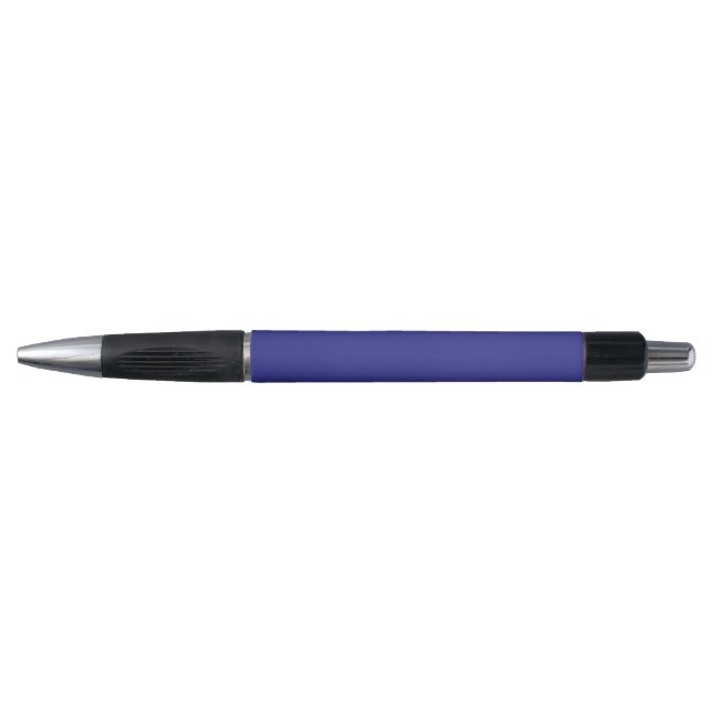 A blue background featuring a prominent white squa pen (Front)