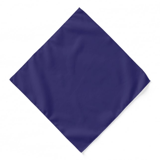 a blue background with a clock on it bandana (Front)