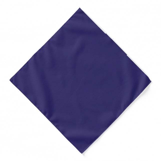 a blue background with a clock on it bandana (Front)