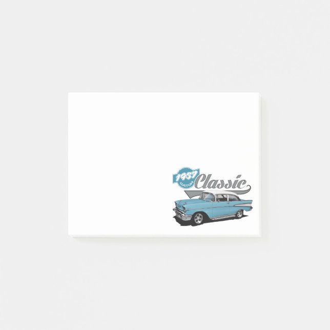 A Blue Classic Post-it Notes (Front)