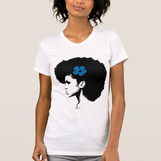 A Blue Flower T-Shirt (Front)