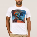 A Blue &amp; Gold Dragon Visits Moscow T-Shirt