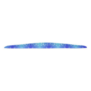 A blue headband with a gradient of light to dark